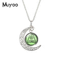 Avatar: The Last Airbender Moon Necklace – Glass Dome Pendant