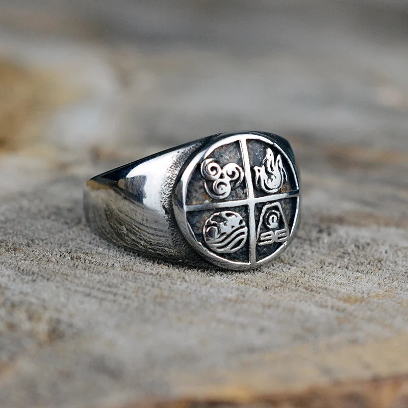 Avatar: The Last Airbender Element Rings – Air, Water, Earth & Fire