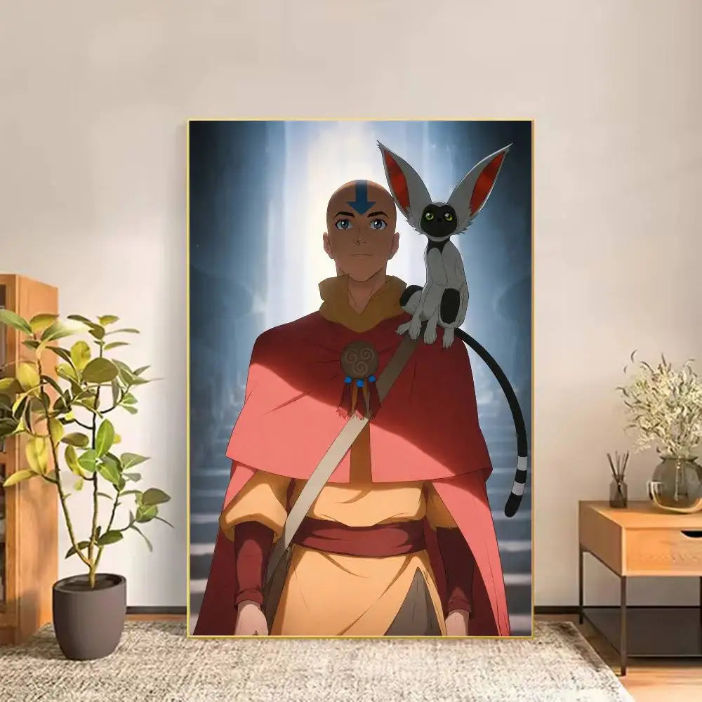Avatar: The Last Airbender Poster – Waterproof Self-Adhesive Wall Art