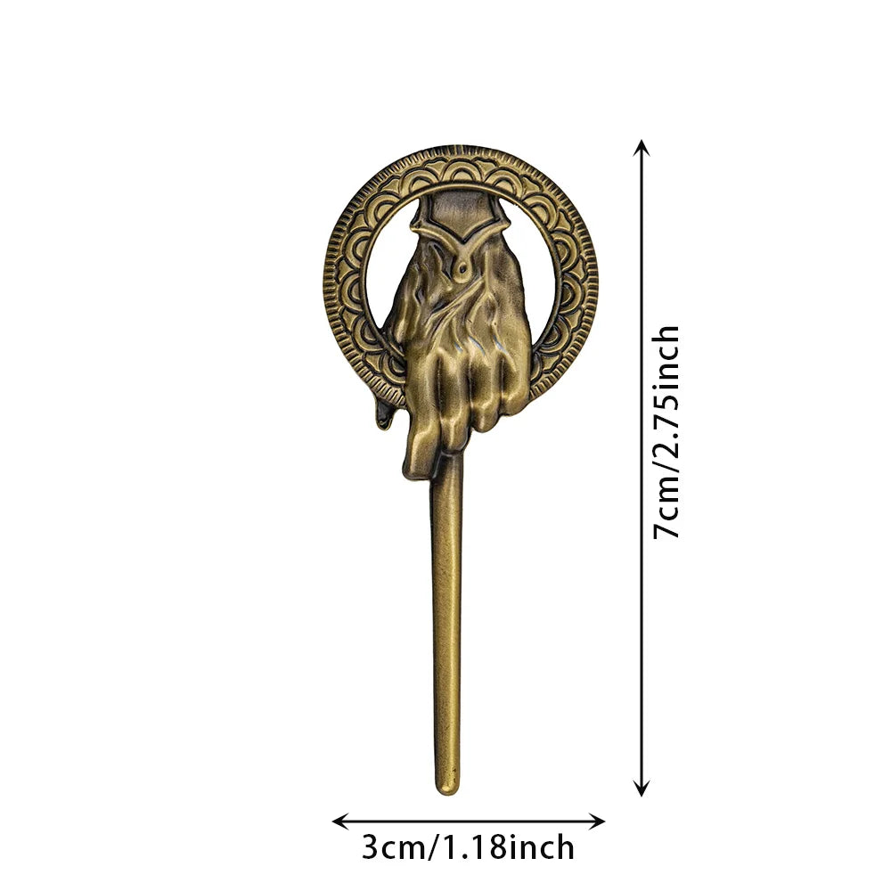 Game of Thrones Brooch – Officially Licensed Fan Pin & Bag Accessory