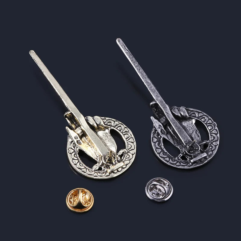 Game of Thrones Hand of the King Brooch – Song of Ice and Fire Vintage Pin