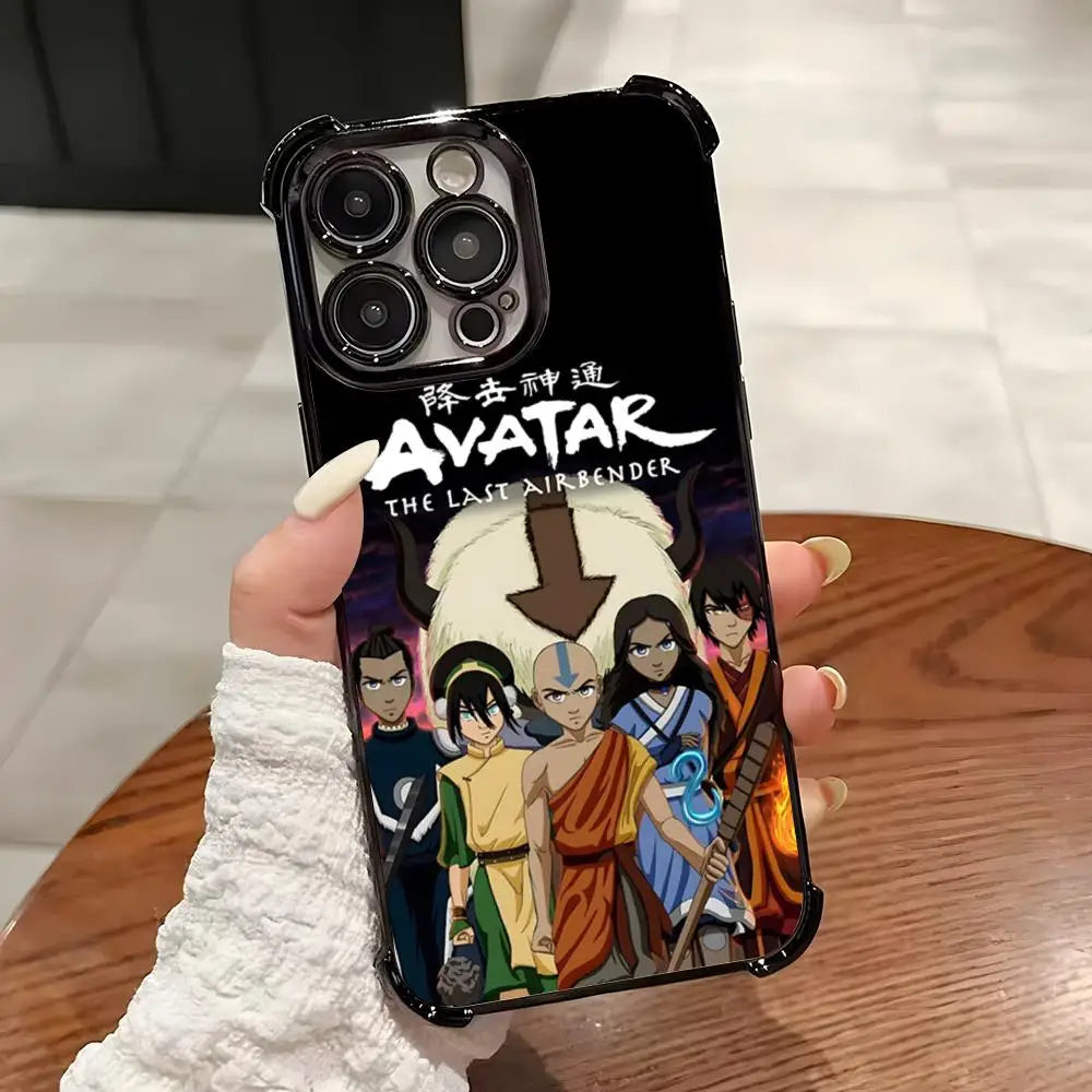 Avatar: The Last Airbender iPhone Case – Soft Four-Corner Protective Cover