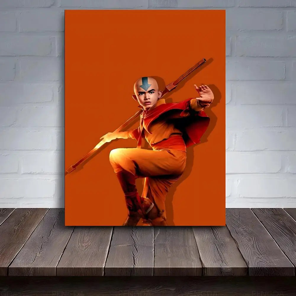 Avatar: The Last Airbender Poster – HD Anime Canvas Wall Art