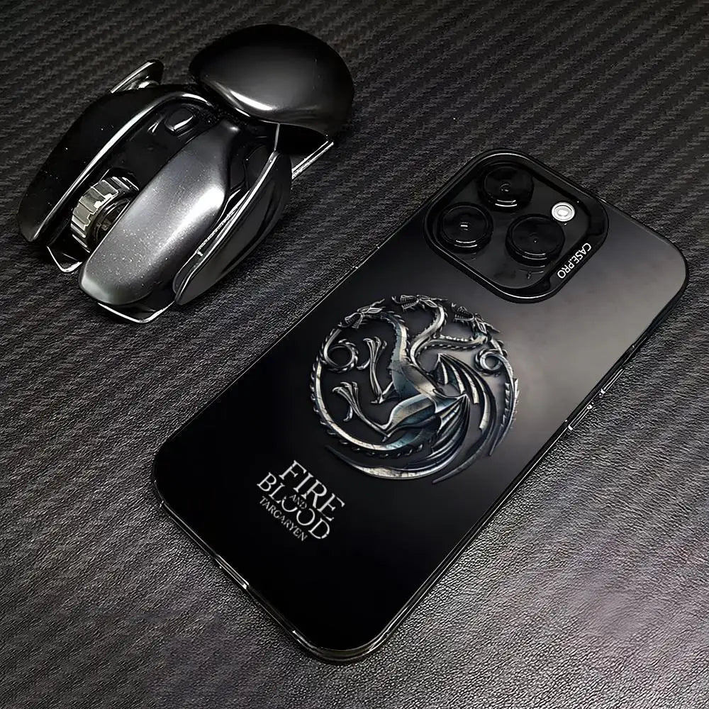 Game of Thrones iPhone Case – Colourful Silver Protective Phone Cover