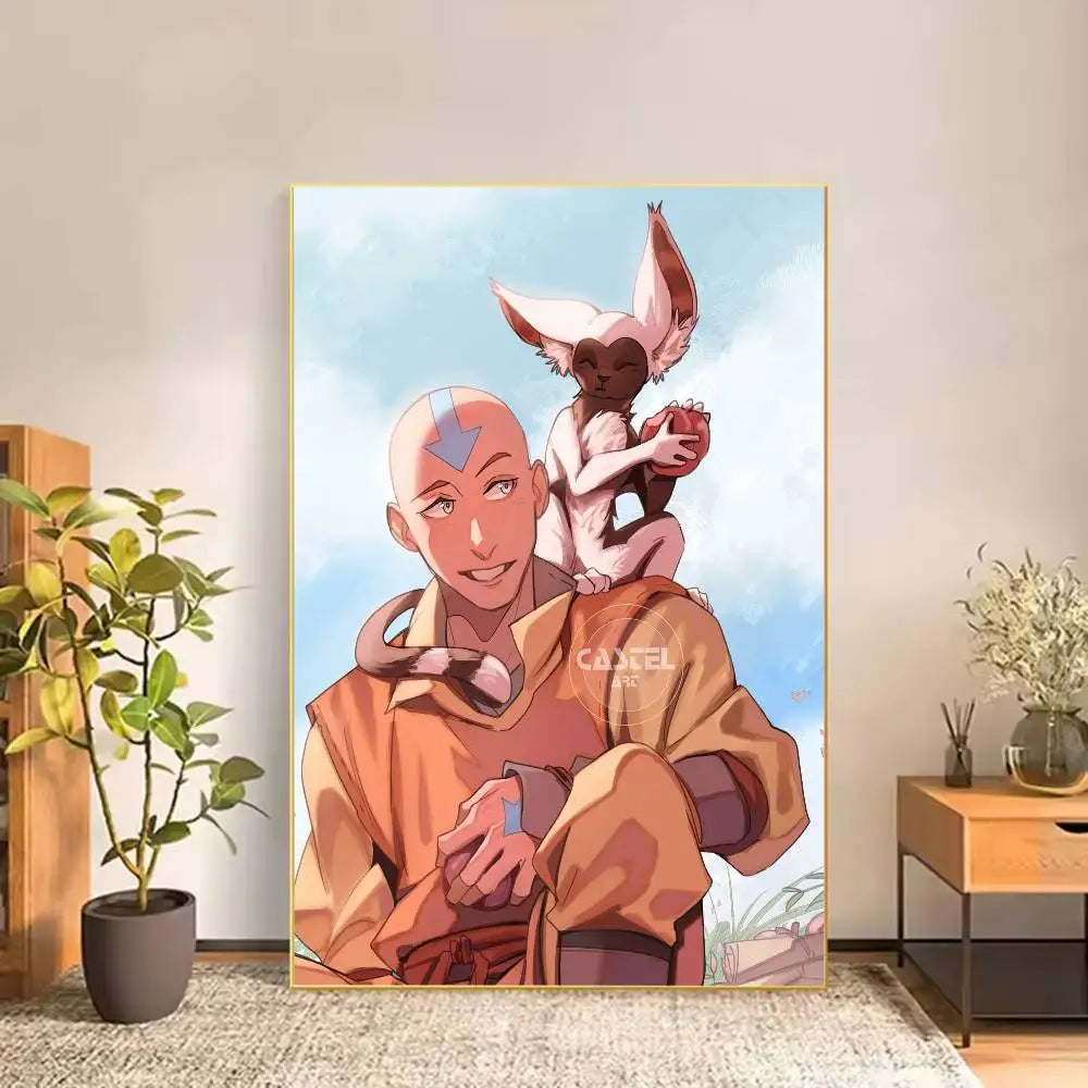 Avatar: The Last Airbender Poster – Waterproof Self-Adhesive Wall Art