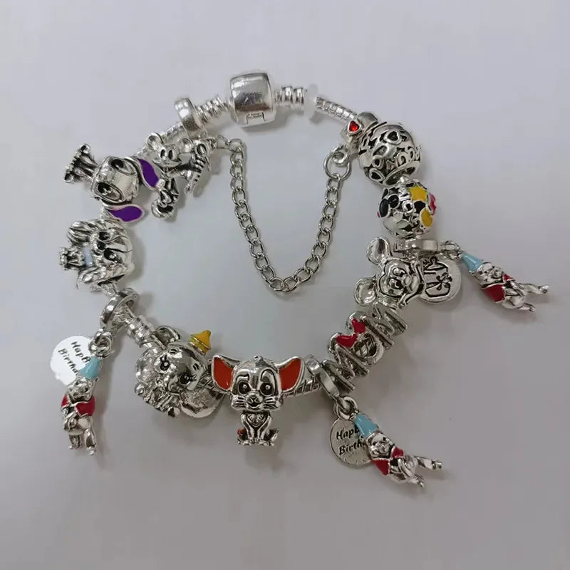 Marvel Avengers Charm Bracelet – Captain America, Iron Man, Thor & Hulk