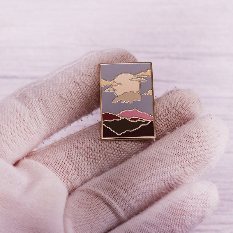 Avatar: The Last Airbender Appa Enamel Pin – Cute Lapel Badge