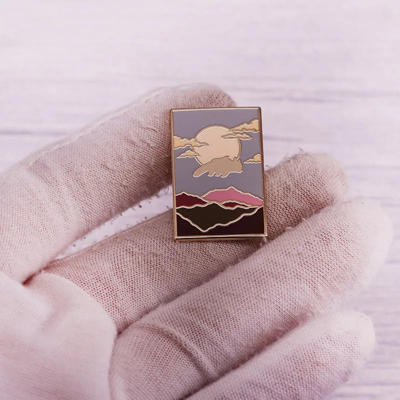Avatar: The Last Airbender Appa Enamel Pin – Cute Lapel Badge