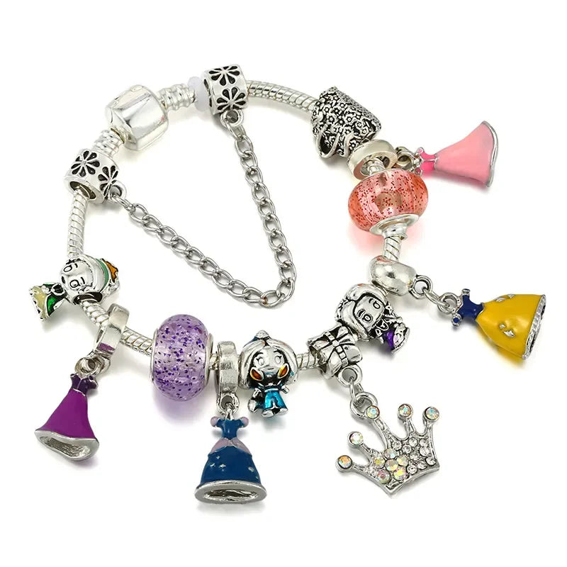 Marvel Avengers Charm Bracelet – Captain America, Iron Man, Thor & Hulk