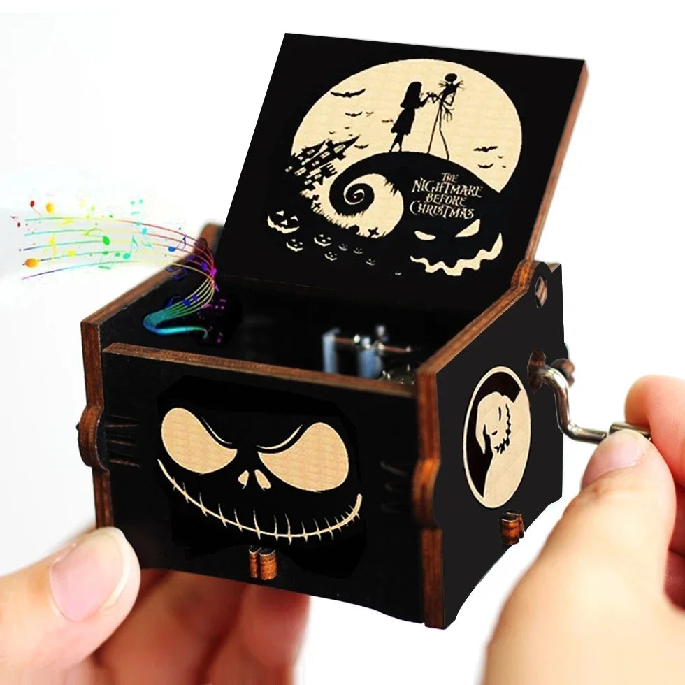 Game of Thrones Antique Wooden Hand-Crank Music Box – Fantasy Collectible Gift