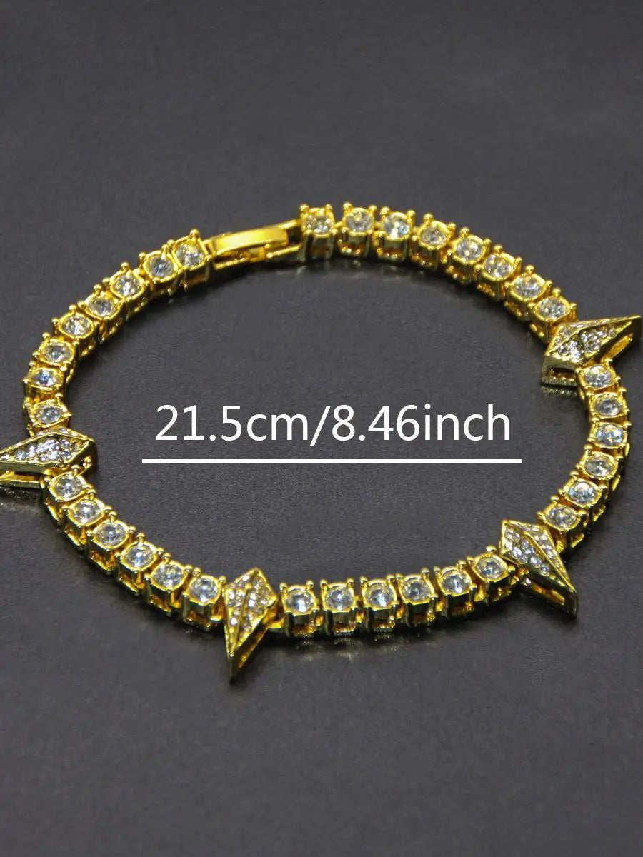 Black Panther Chain Bracelet – Unisex Hip-Hop Style Jewelry