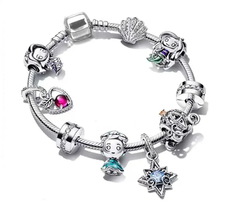 Marvel Avengers Charm Bracelet – Captain America, Iron Man, Thor & Hulk