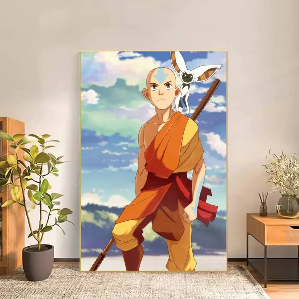Avatar: The Last Airbender Poster – Waterproof Self-Adhesive Wall Art