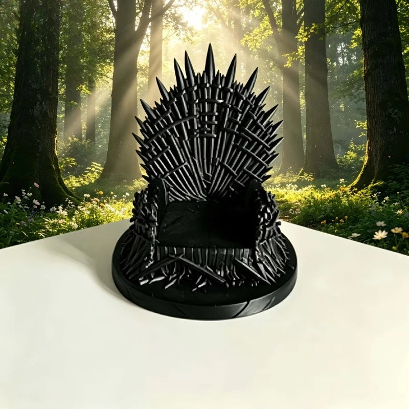 Game of Thrones Sword Throne Phone Stand – 3D Printed Fantasy Desk Decor