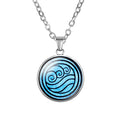 Avatar: The Last Airbender Four Elements Necklace Set – Air, Water, Earth & Fire