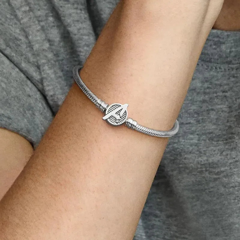 Marvel Avengers Charm Bracelet – Captain America, Iron Man, Thor & Hulk