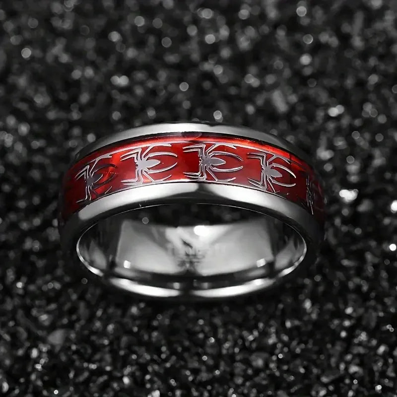 Spider Punk Ring – Stainless Steel Unisex Animal Statement Jewelry