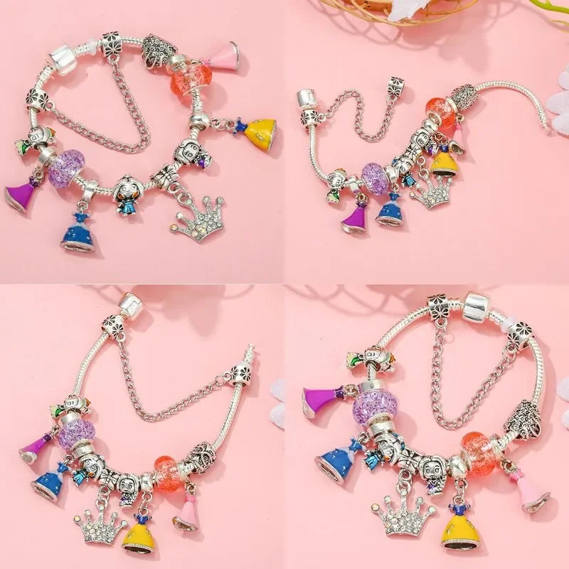 Marvel Avengers Charm Bracelet – Captain America, Iron Man, Thor & Hulk