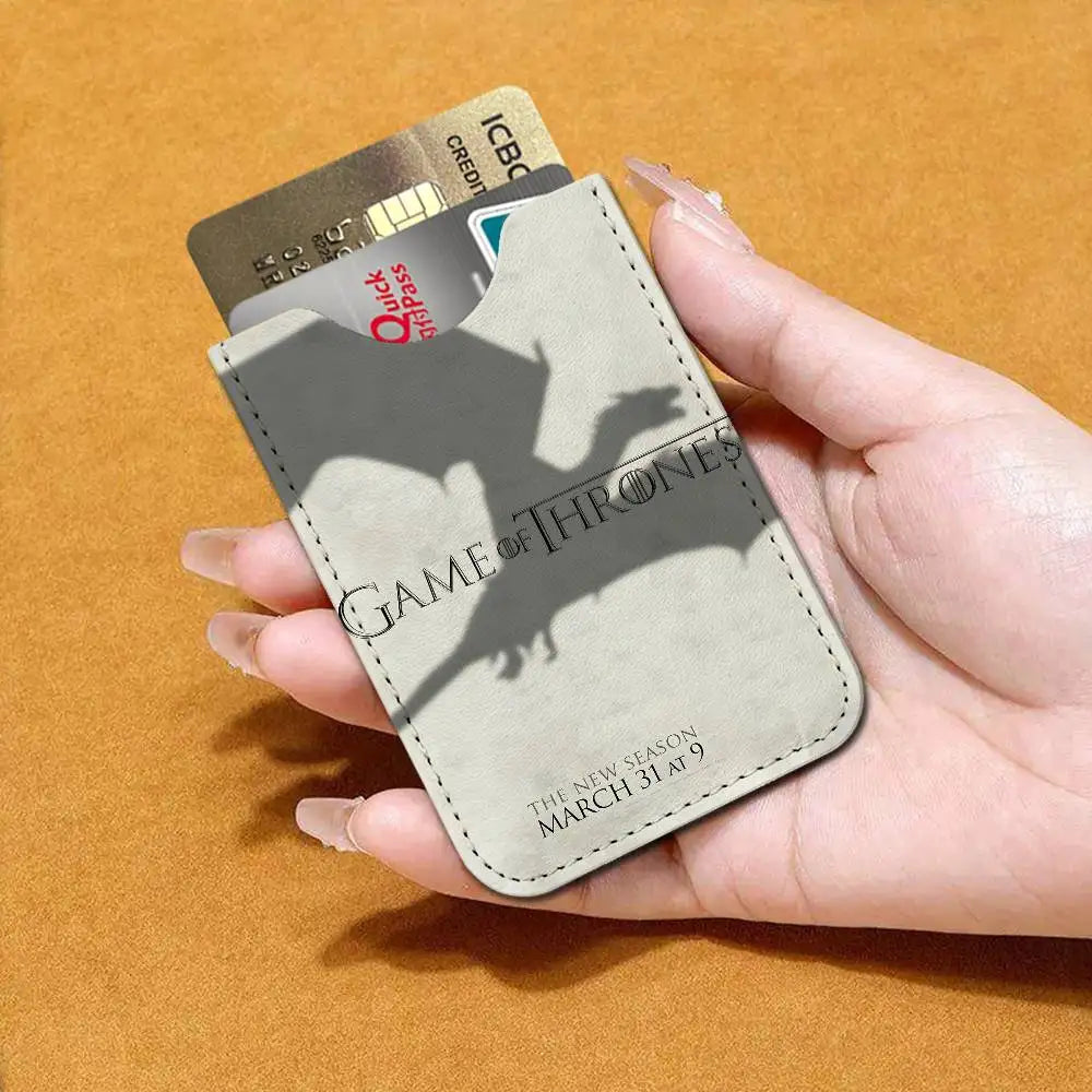 Game of Thrones Grim Epic Leather Mini Wallet – Slim Men’s Card Holder
