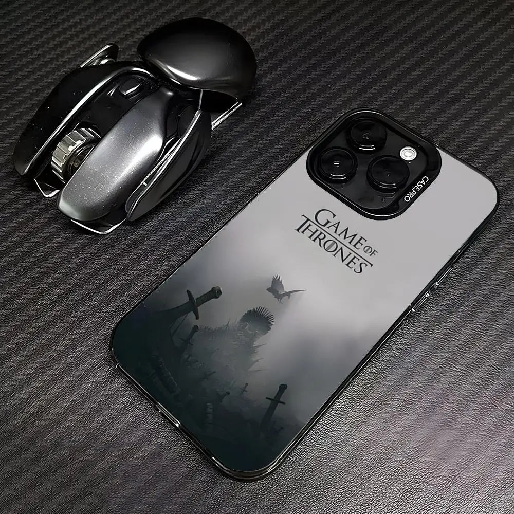 Game of Thrones iPhone Case – Colourful Silver Protective Phone Cover