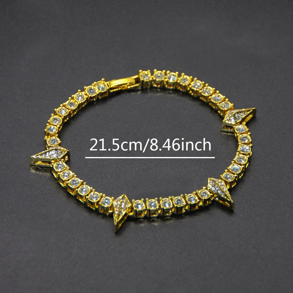 Black Panther Chain Bracelet – Unisex Hip-Hop Style Jewelry