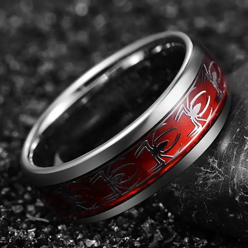 Spider Punk Ring – Stainless Steel Unisex Animal Statement Jewelry
