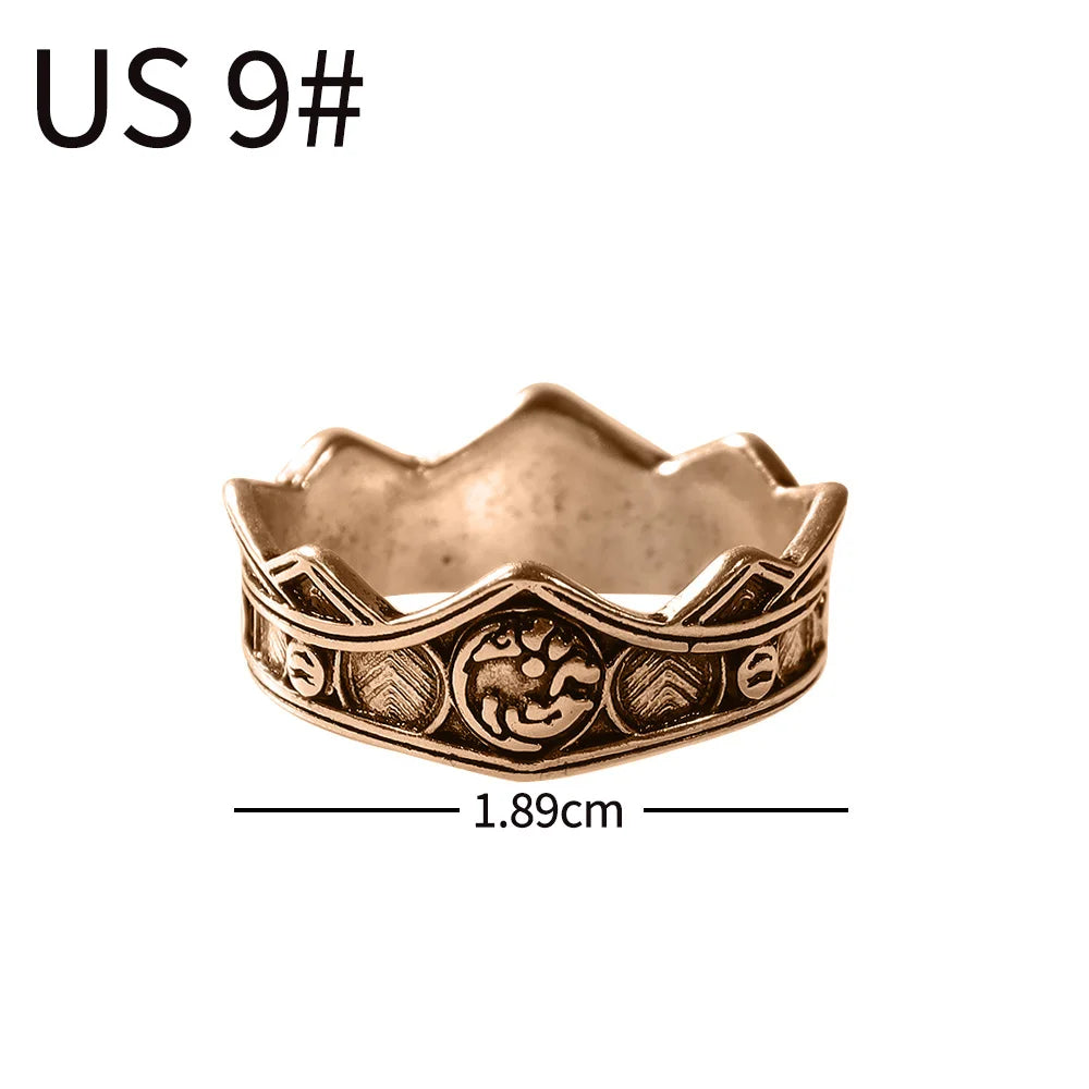 House Targaryen Three-Headed Dragon Ring – Gold Cosplay Jewellery
