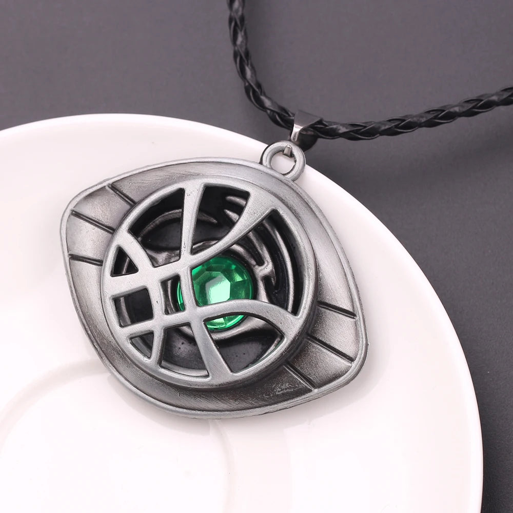 Doctor Strange Eye of Agamotto Necklace – Marvel Superhero Cosplay Pendant