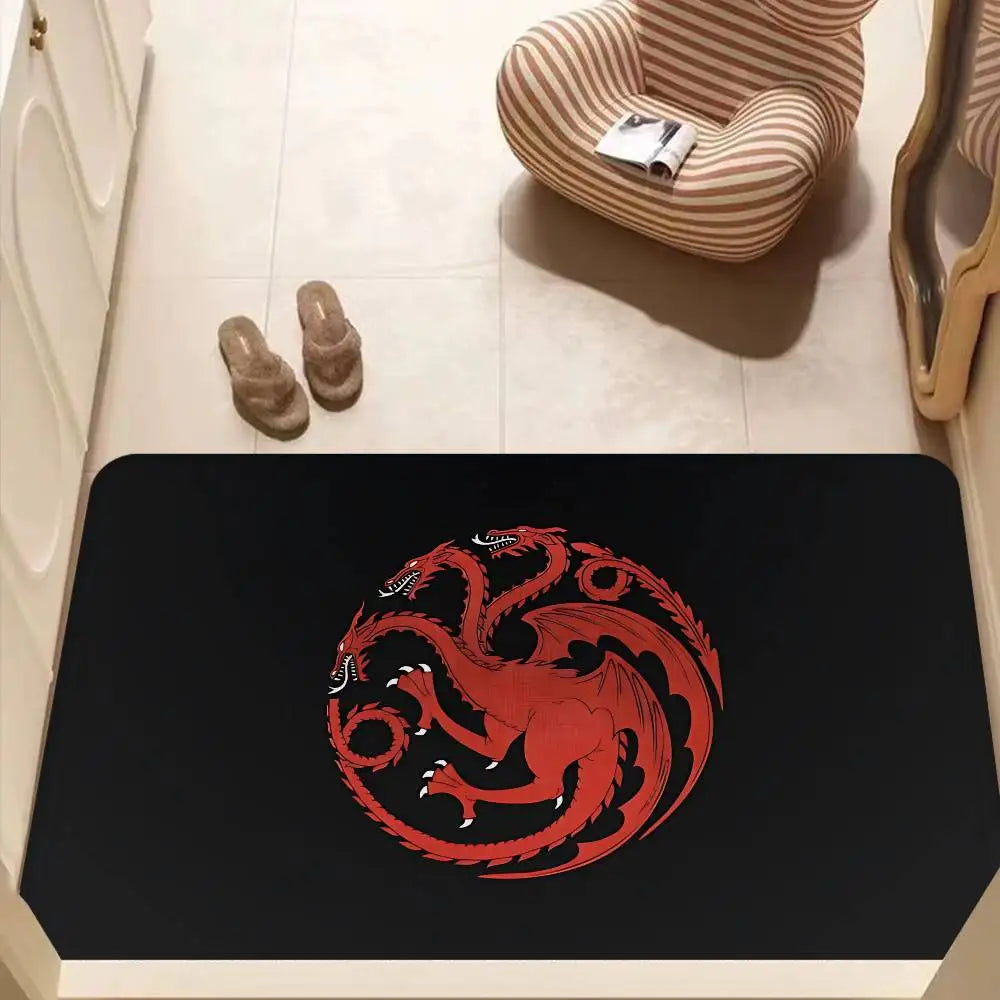 Game of Thrones Floor Mat – Anti-Slip Absorbent Fantasy Rug