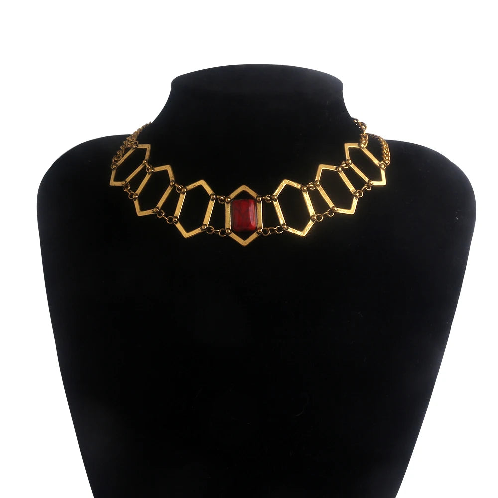 Melisandre Ruby Necklace – Game of Thrones Priestess Cosplay Pendant