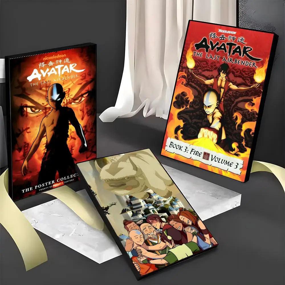 Avatar: The Last Airbender Poster – HD Anime Canvas Wall Art