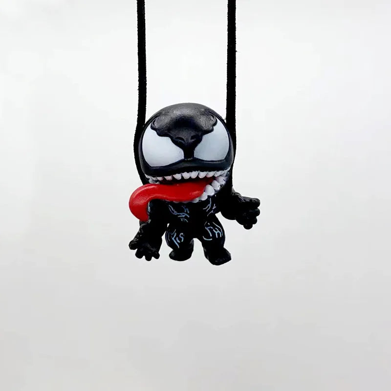 Venom Rearview Mirror Pendant – Marvel Car Hanging Figure & Interior Decor