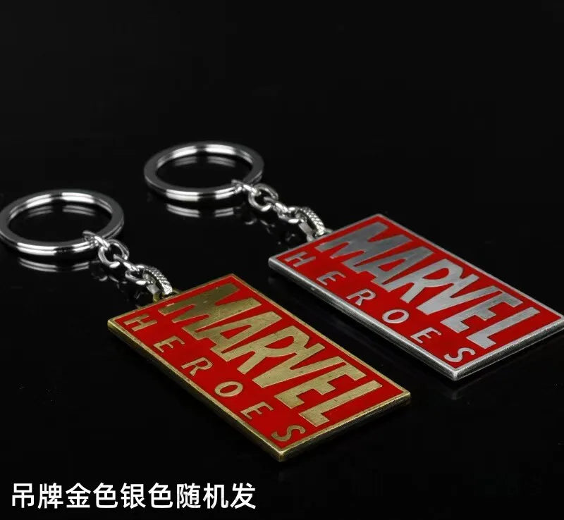 Marvel Superhero Keychain – Iron Man, Captain America & Spider-Man Pendant