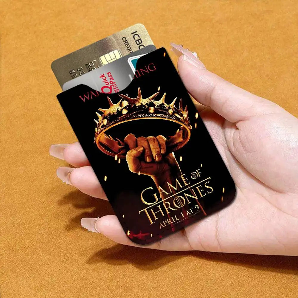Game of Thrones Grim Epic Leather Mini Wallet – Slim Men’s Card Holder