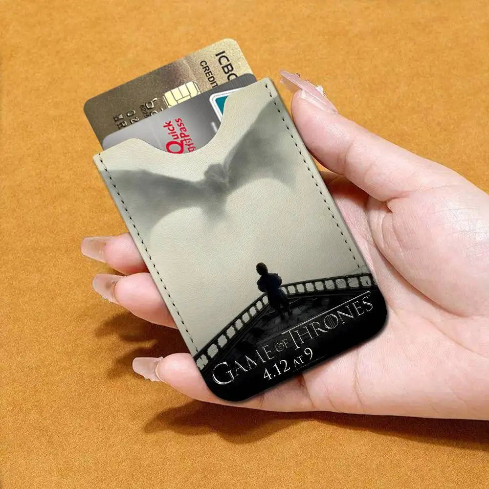 Game of Thrones Grim Epic Leather Mini Wallet – Slim Men’s Card Holder