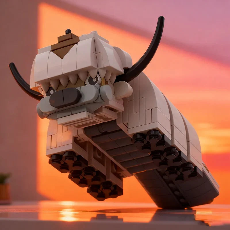 Avatar: The Last Airbender Appa Mini Building Blocks – 289-Piece DIY Model Set