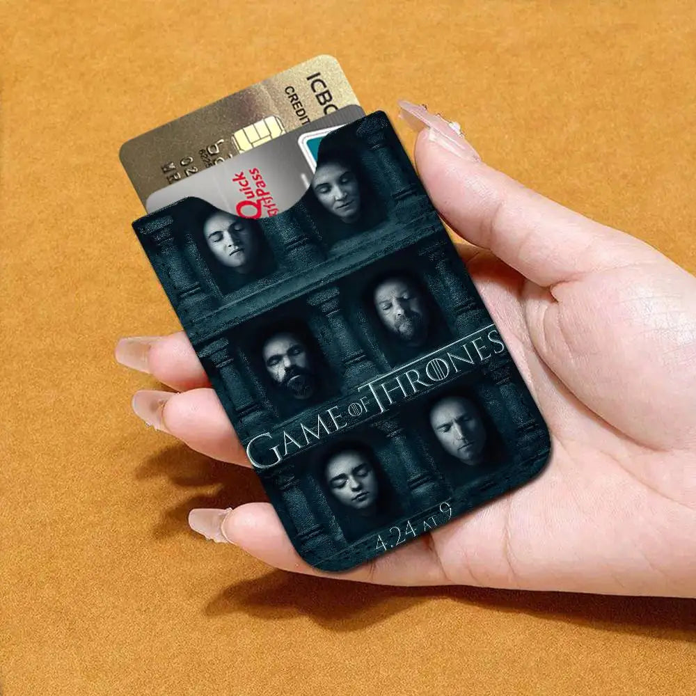 Game of Thrones Grim Epic Leather Mini Wallet – Slim Men’s Card Holder