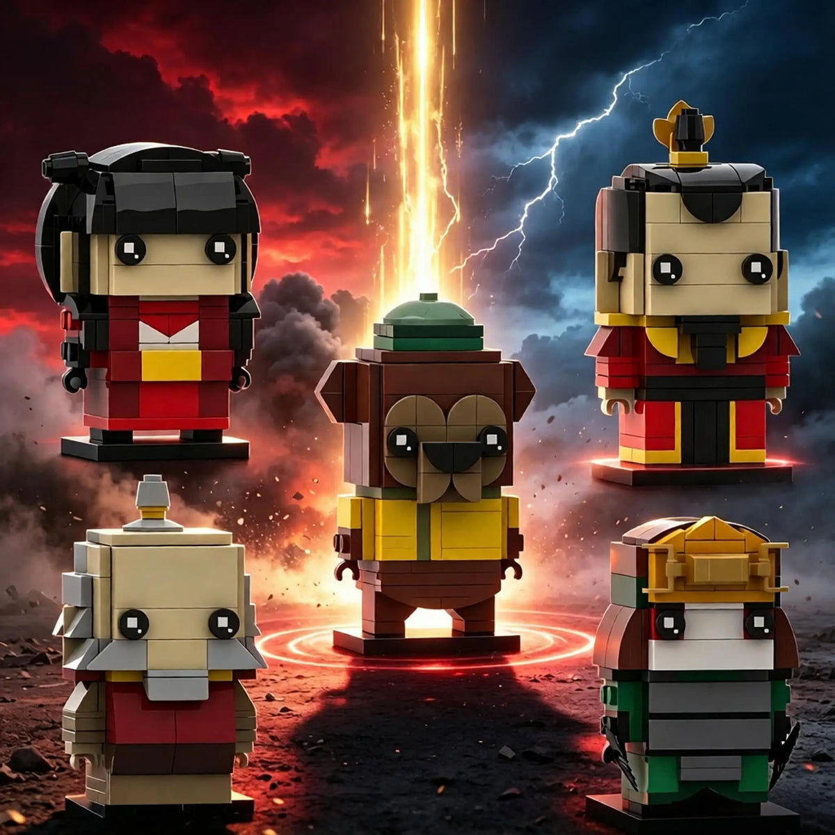 Avatar: The Last Airbender Princess Yue Building Blocks – Mini Collectible Figure