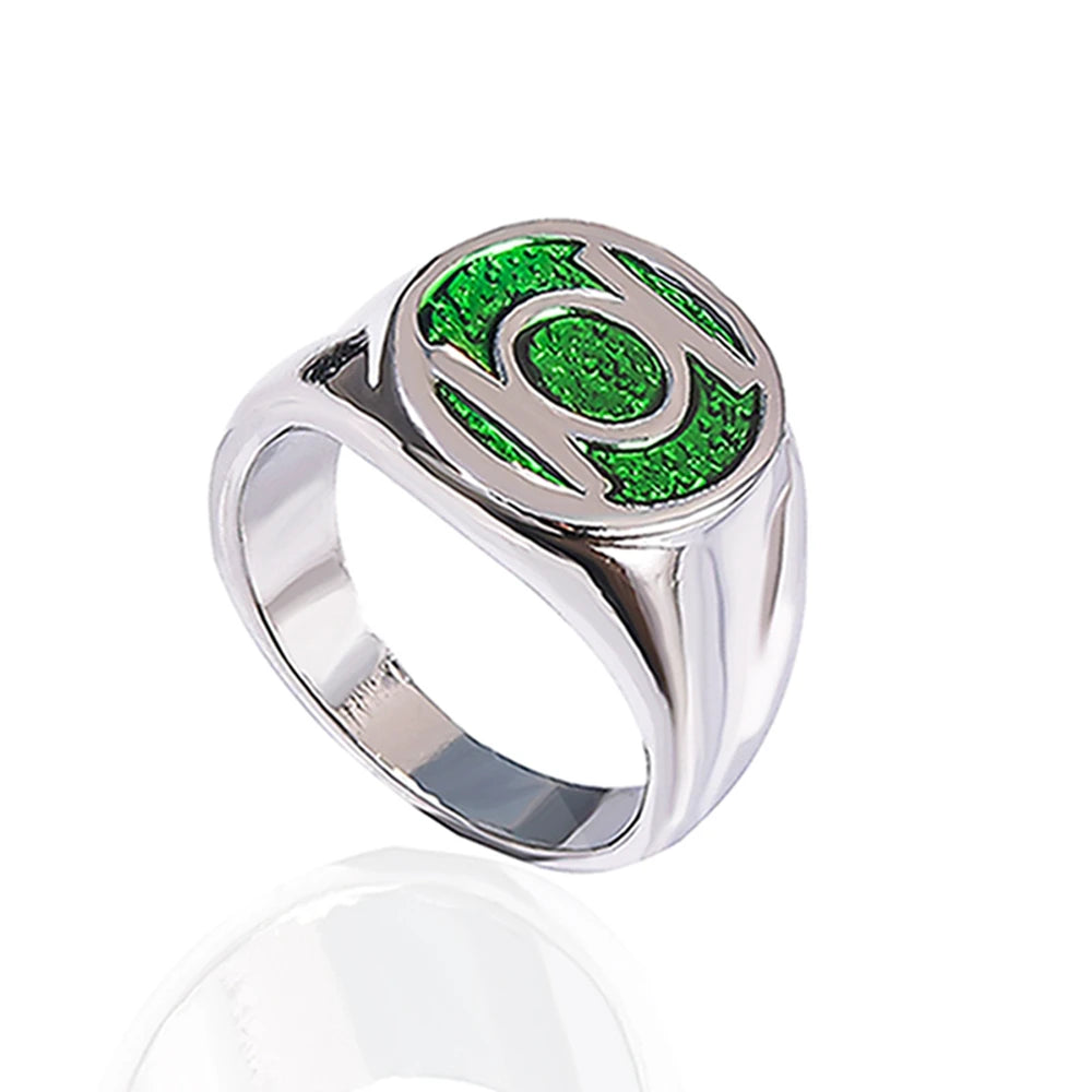 Green Lantern Ring – DC Superhero Fashion Statement Ring for Fans