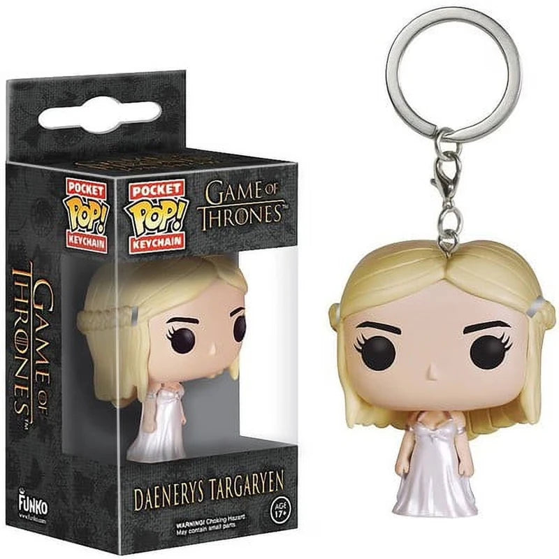 Game of Thrones Funko Pop! Keychain – Jon Snow & Tyrion Collectible Figure
