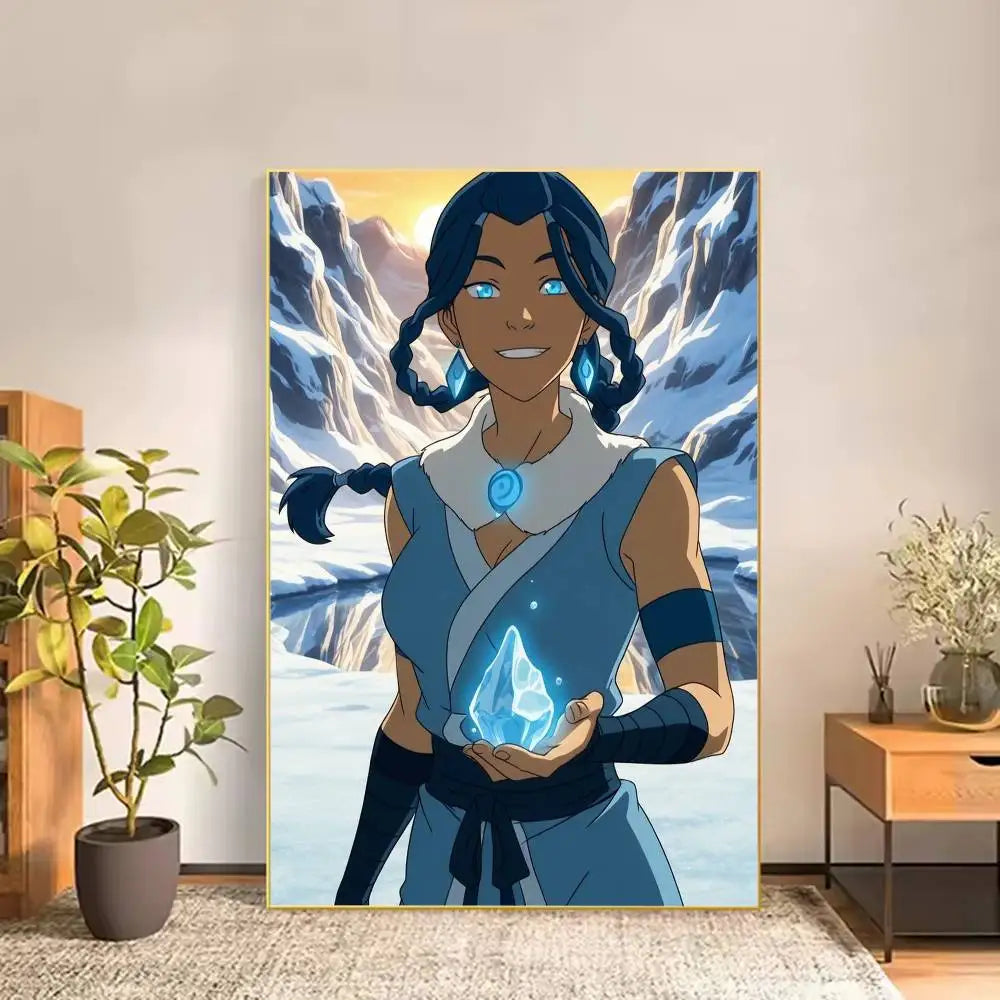 Avatar: The Last Airbender Poster – Waterproof Self-Adhesive Wall Art