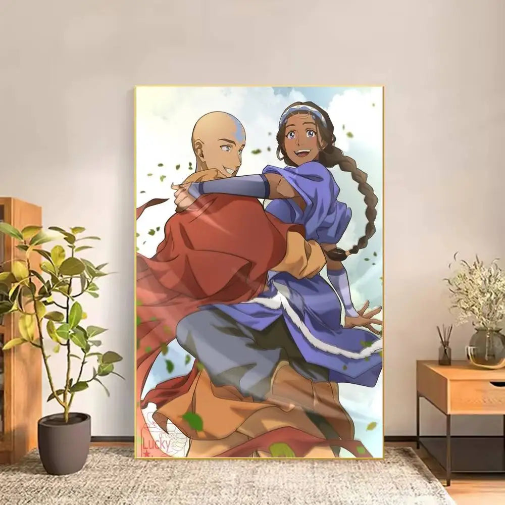 Avatar: The Last Airbender Poster – Waterproof Self-Adhesive Wall Art