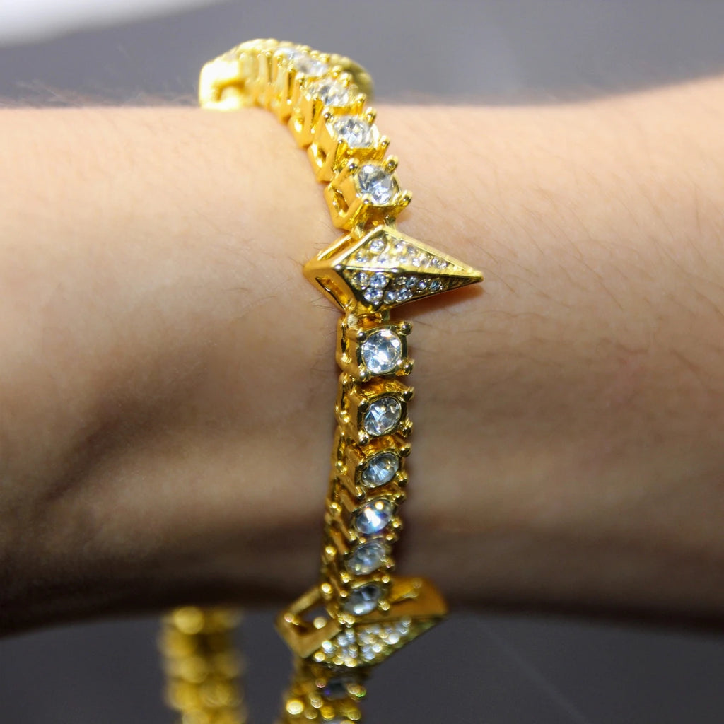Black Panther Chain Bracelet – Unisex Hip-Hop Style Jewelry