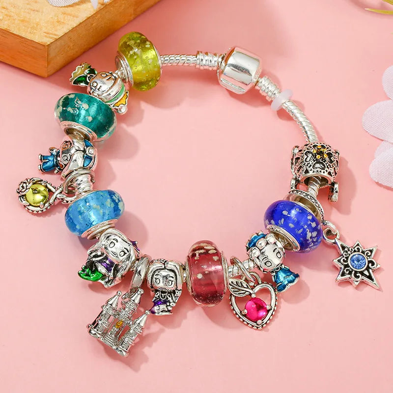Marvel Avengers Charm Bracelet – Captain America, Iron Man, Thor & Hulk