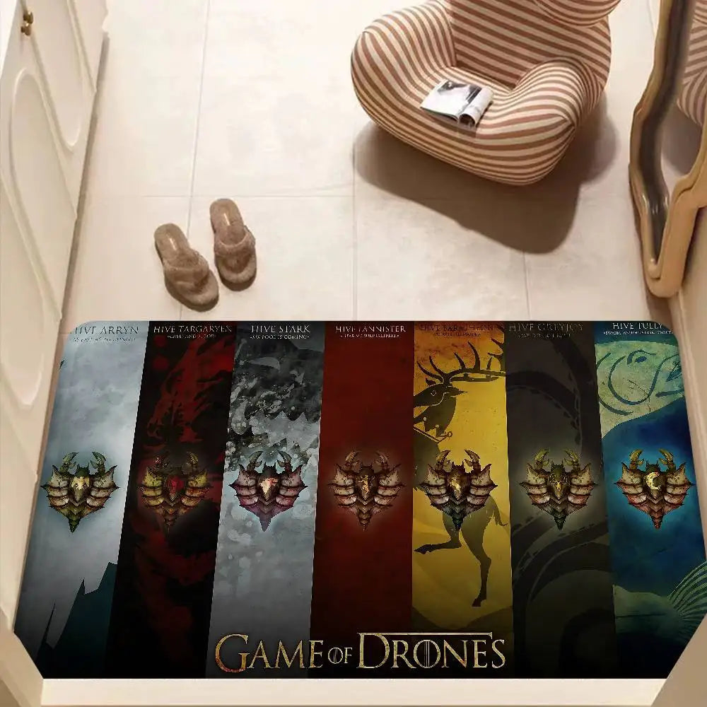 Game of Thrones Floor Mat – Anti-Slip Absorbent Fantasy Rug