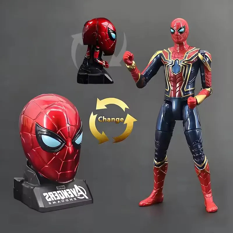 Iron Man MK85 & Captain America Action Figure – Articulated Marvel Collectible Toy
