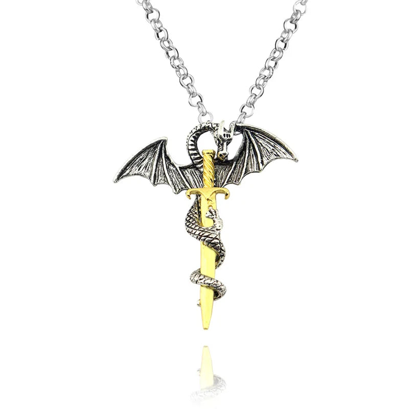 Game of Thrones House Stark Wolf Keychain – “Winter Is Coming” 3D Pendant