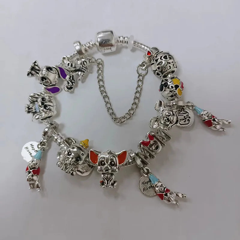 Marvel Avengers Charm Bracelet – Captain America, Iron Man, Thor & Hulk