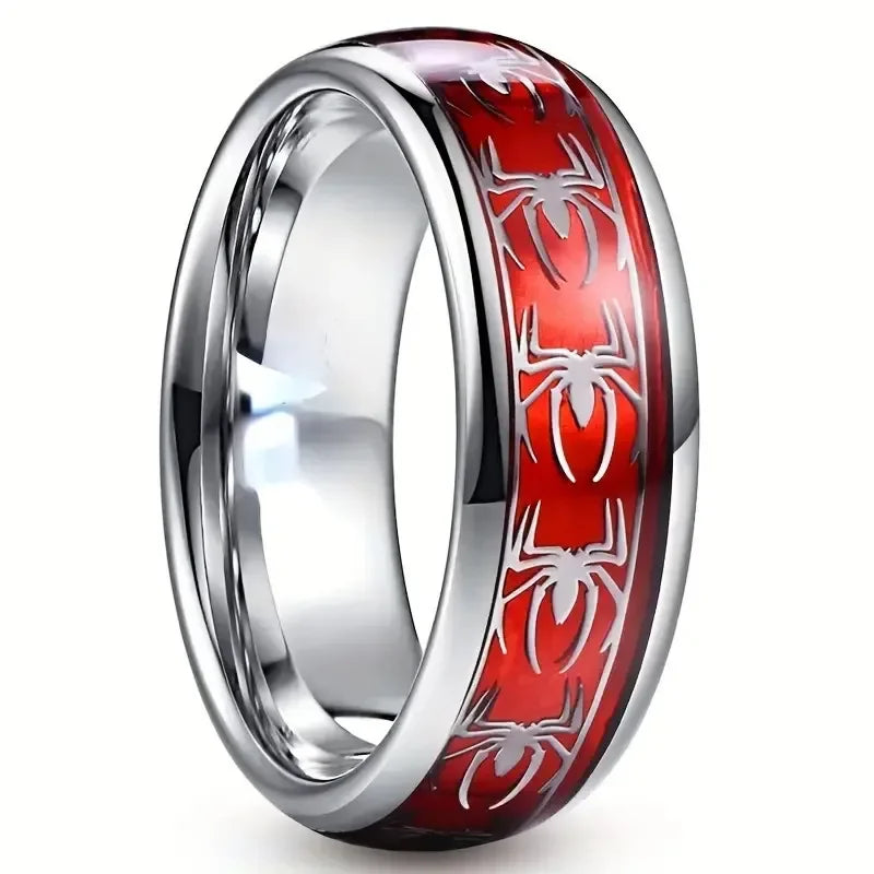 Spider Punk Ring – Stainless Steel Unisex Animal Statement Jewelry