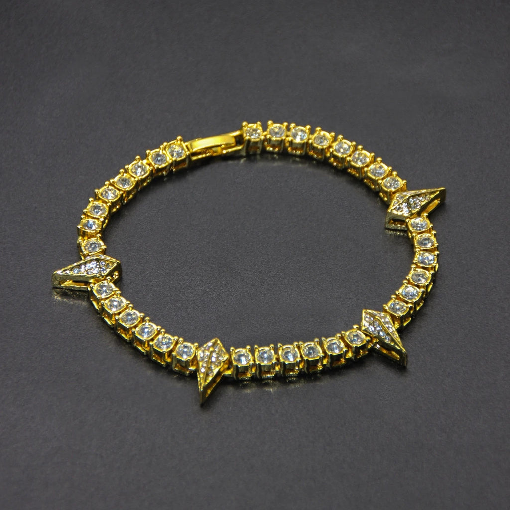 Black Panther Chain Bracelet – Unisex Hip-Hop Style Jewelry